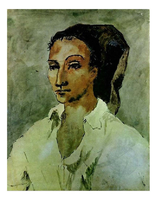 1906 Jeune espagnol by Pablo Picasso, vintage artwork, 16x12"(A3) Poster