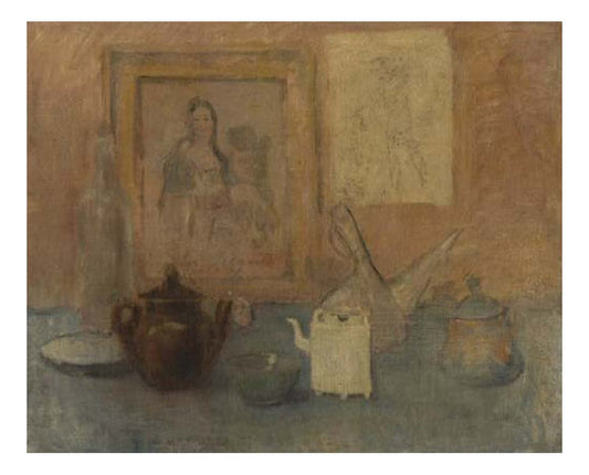 1906 Nature morte au tableau by Pablo Picasso, vintage artwork, 16x12"(A3) Poster