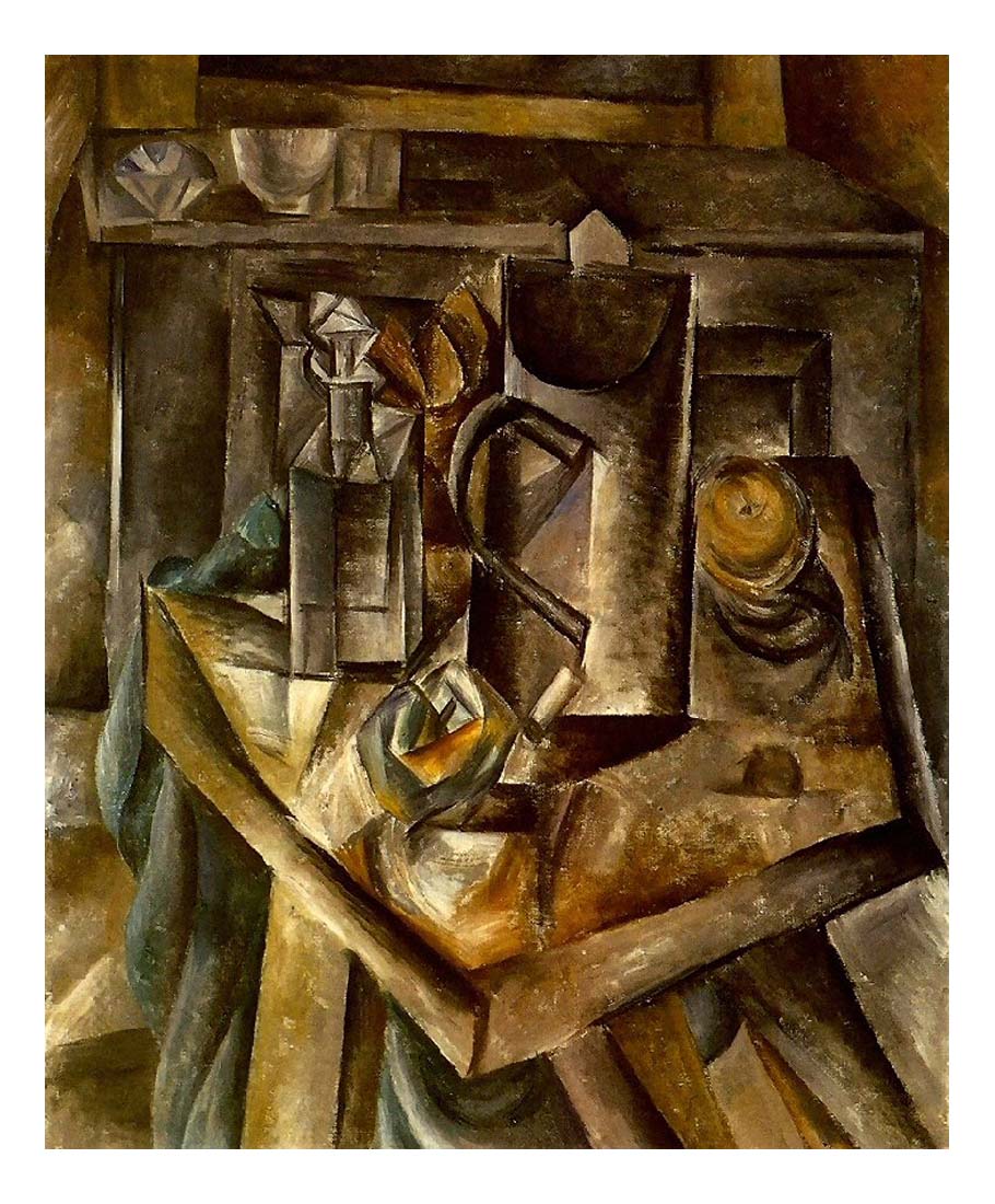 1909 Le bock by Pablo Picasso, vintage artwork, 16x12"(A3) Poster