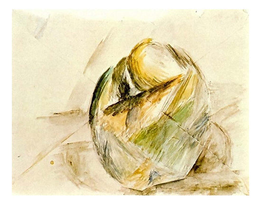 1909 Pomme by Pablo Picasso, vintage artwork, 16x12"(A3) Poster