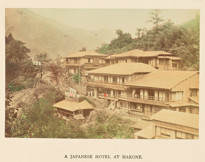 Kazumasa Ogawa:A Japanese Hotel at Hakone,16x12