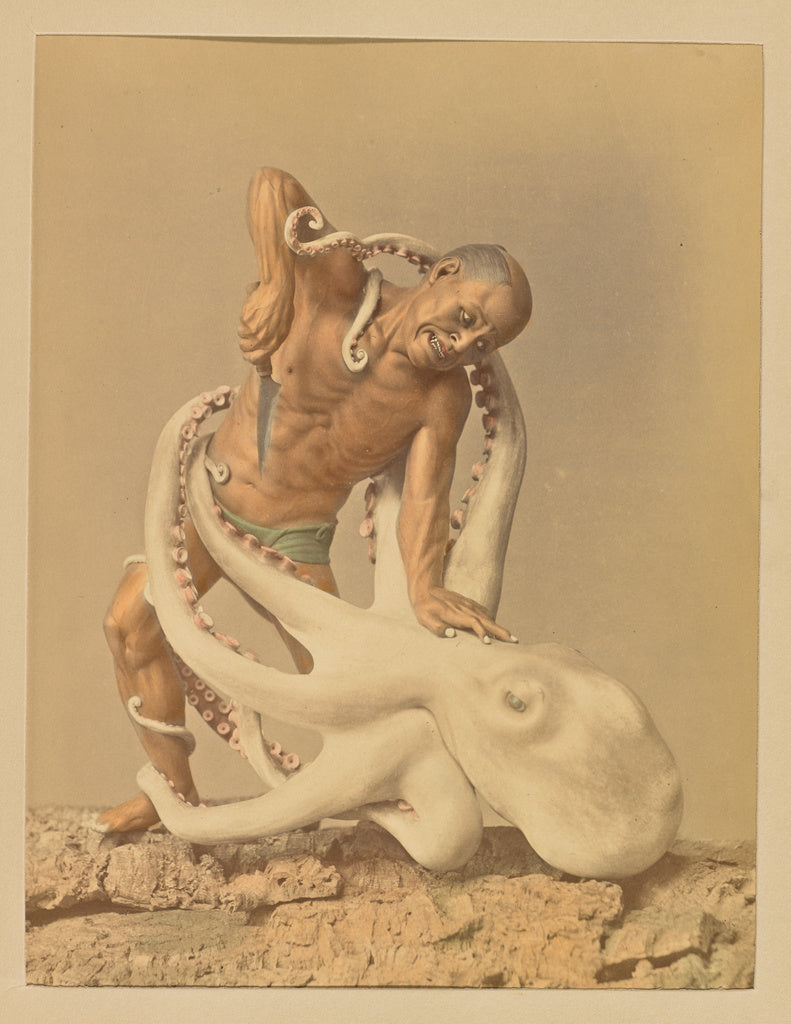 Kazumasa Ogawa:Wood Carving, Poster Print Wall Art
