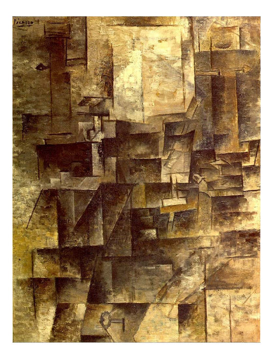 1910 La table de toilette by Pablo Picasso, vintage artwork, 16x12"(A3) Poster