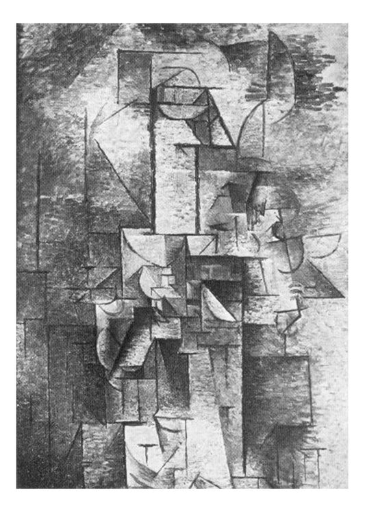 1911 La violiniste by Pablo Picasso, vintage artwork, 16x12"(A3) Poster