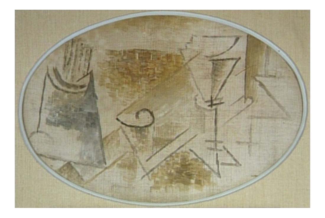 1911 Les allumettes by Pablo Picasso, vintage artwork, 16x12"(A3) Poster