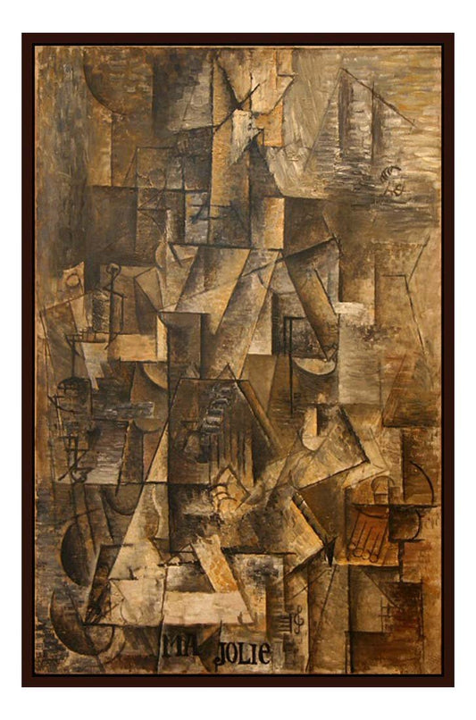 1911 Ma Jolie - Marcelle Humbert-eva by Pablo Picasso, vintage artwork, 16x12"(A3) Poster