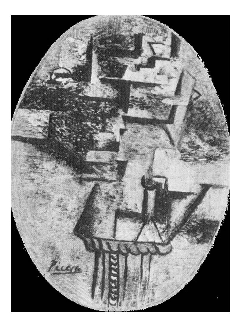 1911 Nature morte by Pablo Picasso, vintage artwork, 16x12"(A3) Poster