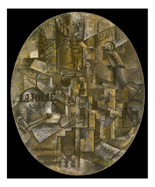 1912 La table de l'architecte by Pablo Picasso, vintage artwork, 16x12"(A3) Poster