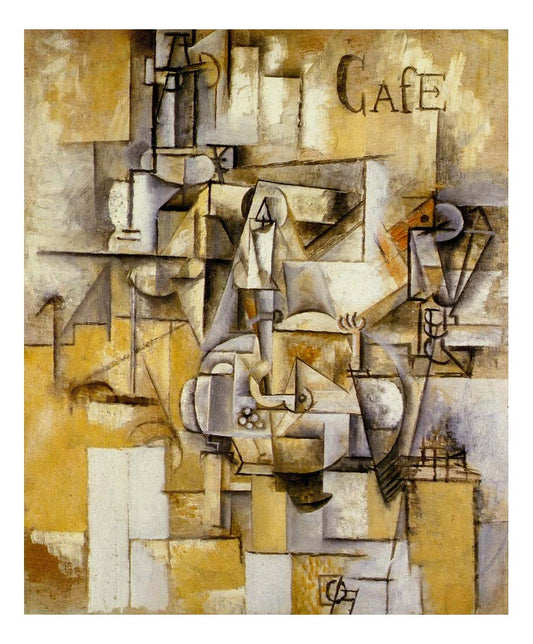 1912 Le pigeon aux petits pois by Pablo Picasso, vintage artwork, 16x12"(A3) Poster