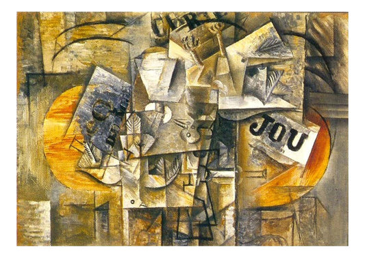 1912 Les oiseaux morts by Pablo Picasso, vintage artwork, 16x12"(A3) Poster