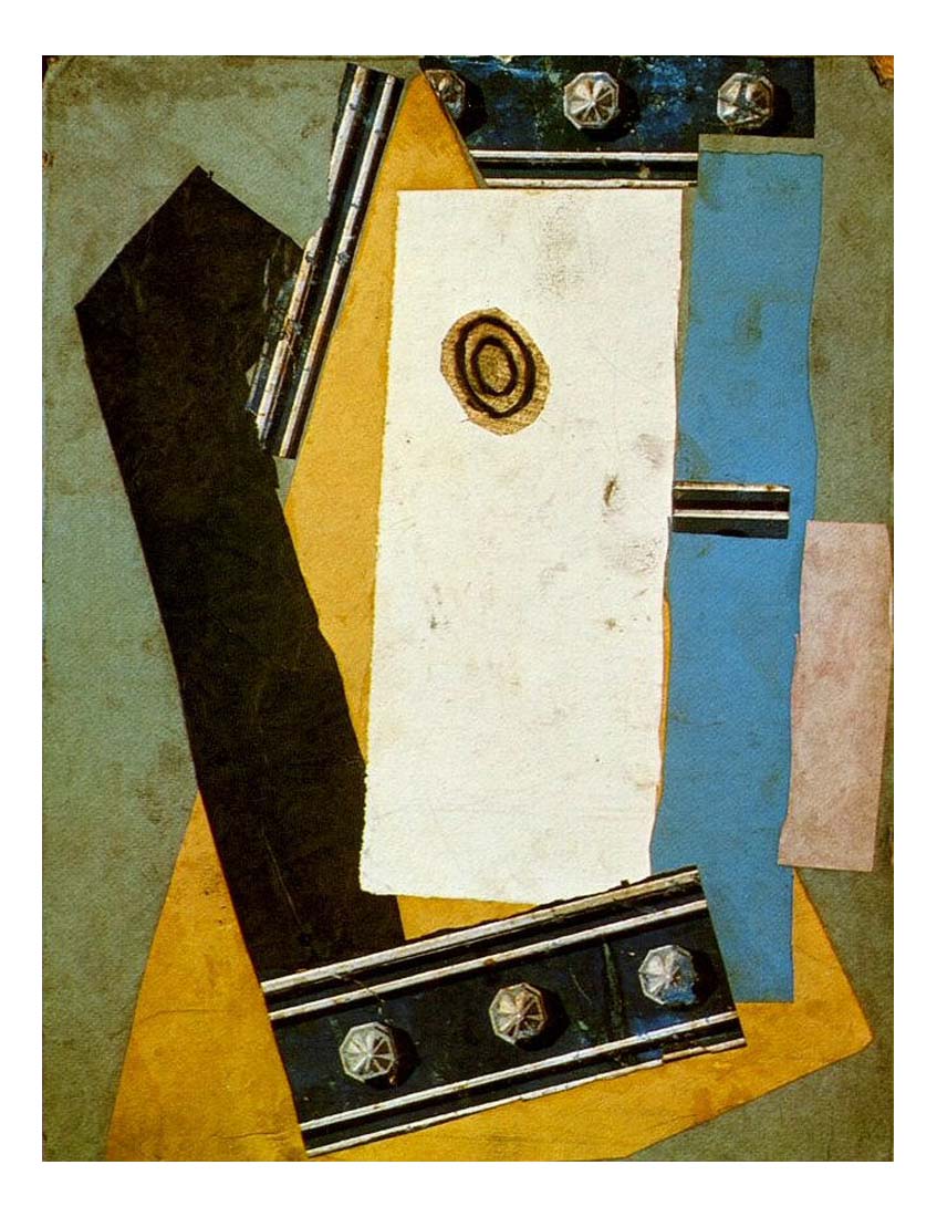 1913 Guitare1 by Pablo Picasso, vintage artwork, 16x12"(A3) Poster