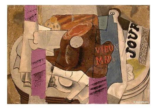 1914 Le vieux Marc by Pablo Picasso, vintage artwork, 16x12"(A3) Poster