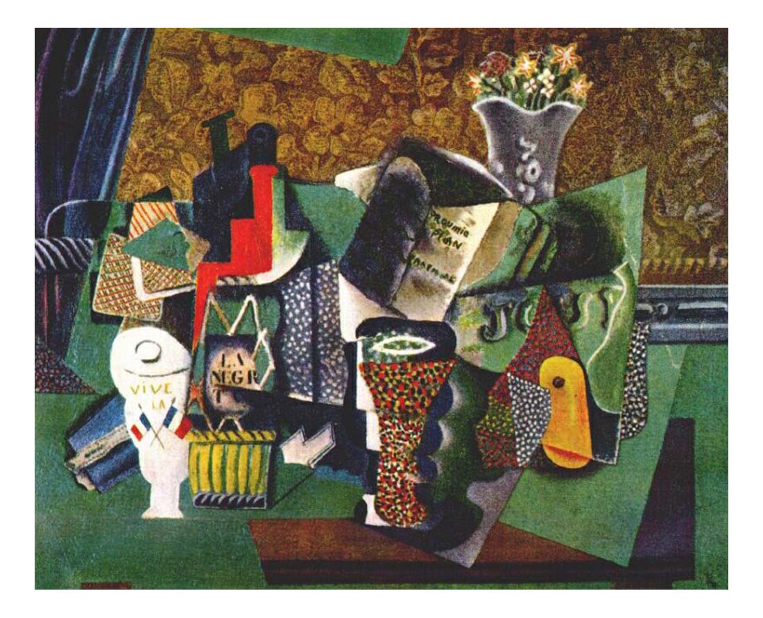 1914 Vive La France by Pablo Picasso, vintage artwork, 16x12"(A3) Poster