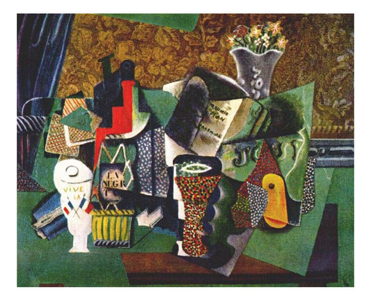 1914 Vive La France by Pablo Picasso, vintage artwork, 16x12"(A3) Poster