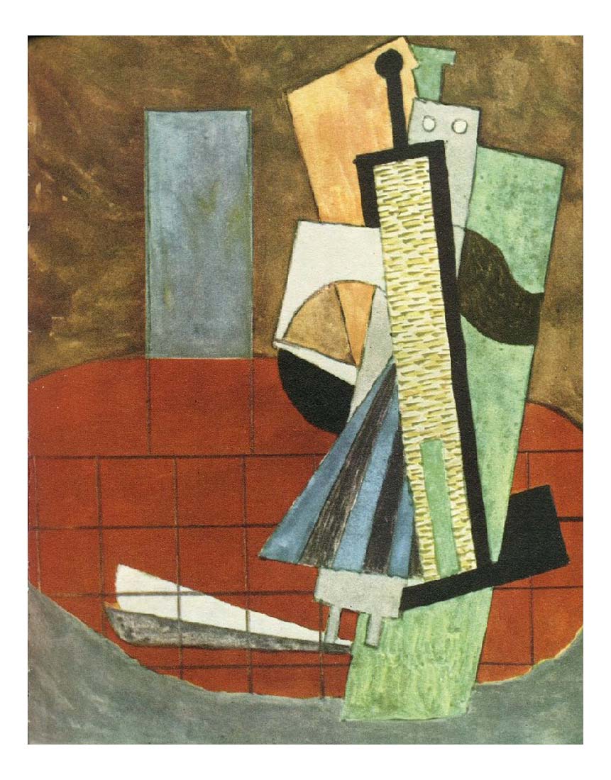 1915 Couple de danseurs by Pablo Picasso, vintage artwork, 16x12"(A3) Poster