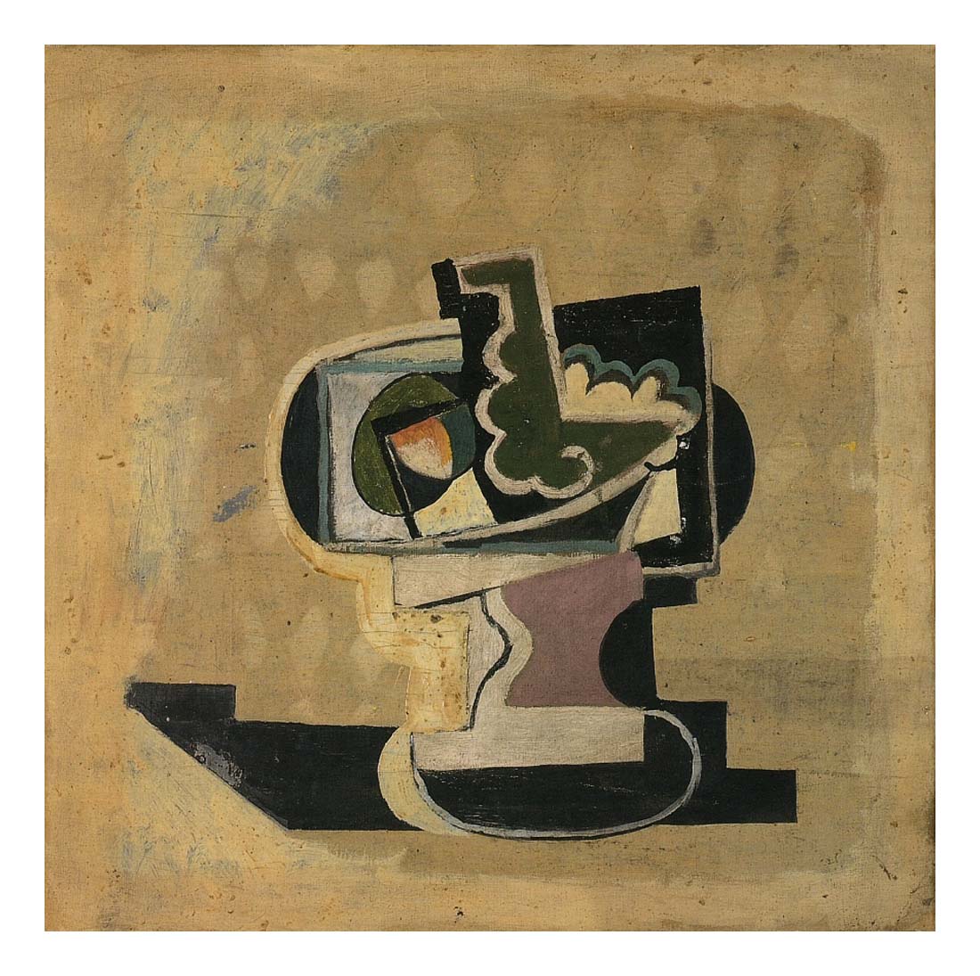 1919 Compotier by Pablo Picasso, vintage artwork, 16x12"(A3) Poster