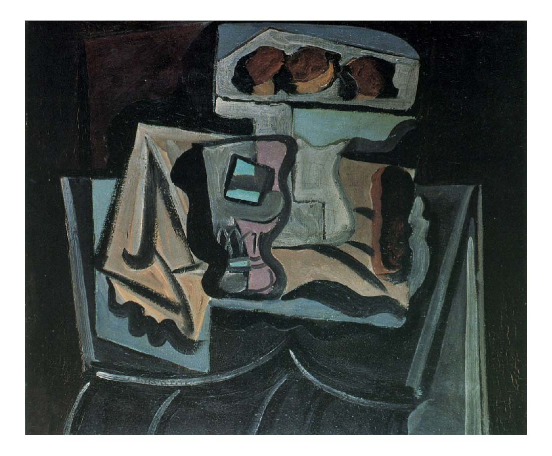 1919 Nature morte1 by Pablo Picasso, vintage artwork, 16x12"(A3) Poster