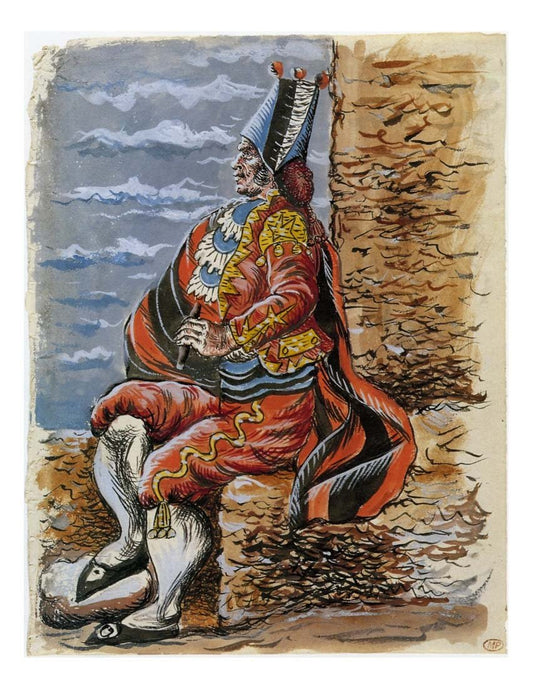 1919 Projet de costume pour le toreador (Le Tricorne) by Pablo Picasso, vintage artwork, 16x12"(A3) Poster