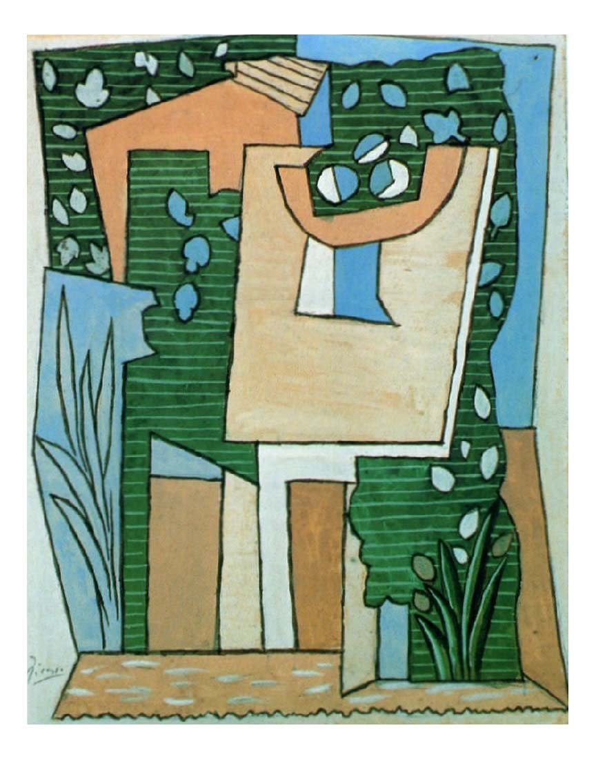 1920 Le compotier by Pablo Picasso, vintage artwork, 16x12"(A3) Poster