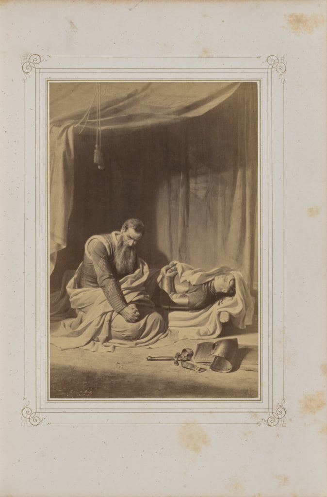 Josef Albert:Graf Eberhard der Greiner, Poster Print Wall Art