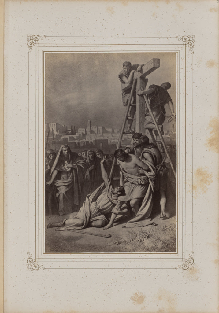 Josef Albert:Die Bürgschaft, Poster Print Wall Art