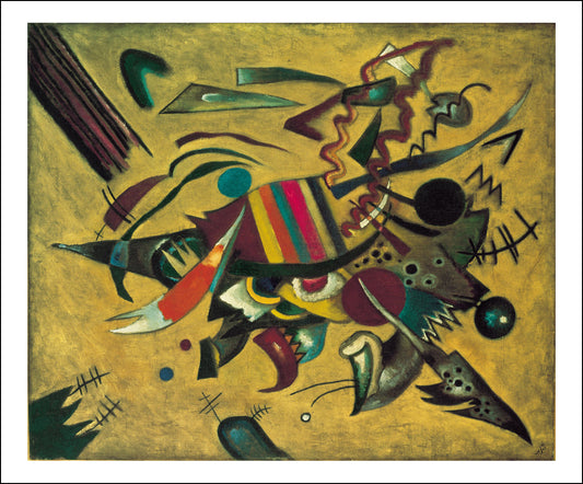 Points (1920) by Wassily Kandinsky, 16x12"(A3) Poster Print
