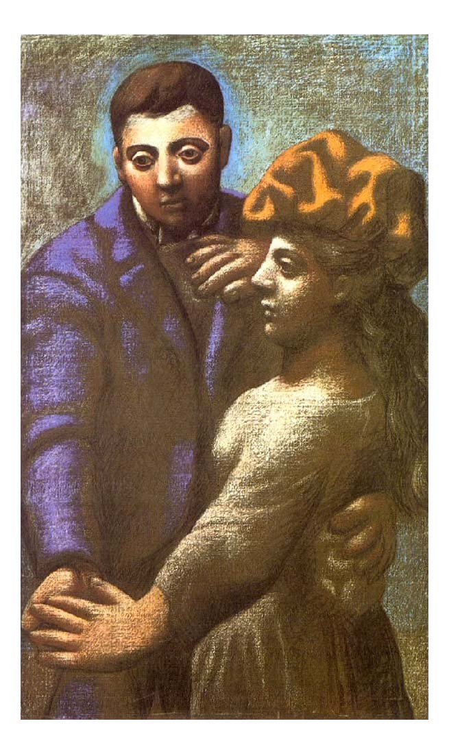 1921 La danse villageoise by Pablo Picasso, vintage artwork, 16x12"(A3) Poster