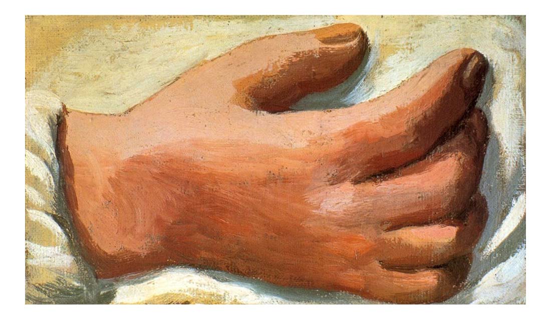 1921 Main by Pablo Picasso, vintage artwork, 16x12"(A3) Poster