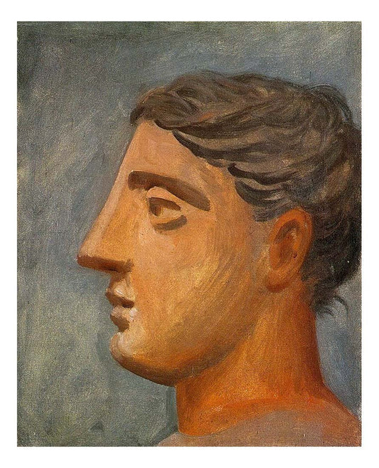 1921 Profil de femme by Pablo Picasso, vintage artwork, 16x12"(A3) Poster