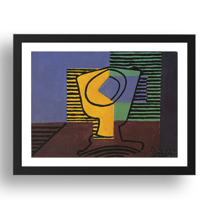 1922 Verre (1922 Glass), vintage artwork by Pablo Picasso, A3 Size Reproduction Poster Print in 17x13