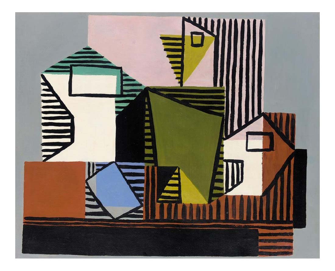 1922 Compotier, bouteille et verre by Pablo Picasso, vintage artwork, 16x12"(A3) Poster