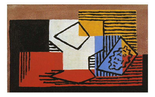 1922 Compotier et paquet de tabac by Pablo Picasso, vintage artwork, 16x12"(A3) Poster