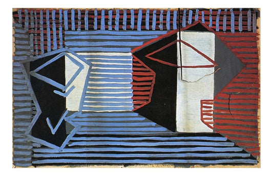 1922 Verre et compotier by Pablo Picasso, vintage artwork, 16x12"(A3) Poster