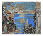 1922 Paysage de Dinard by Pablo Picasso, vintage artwork, 16x12"(A3) Poster