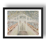 The Green House by Eric Ravilious,  Framed Art Poster
