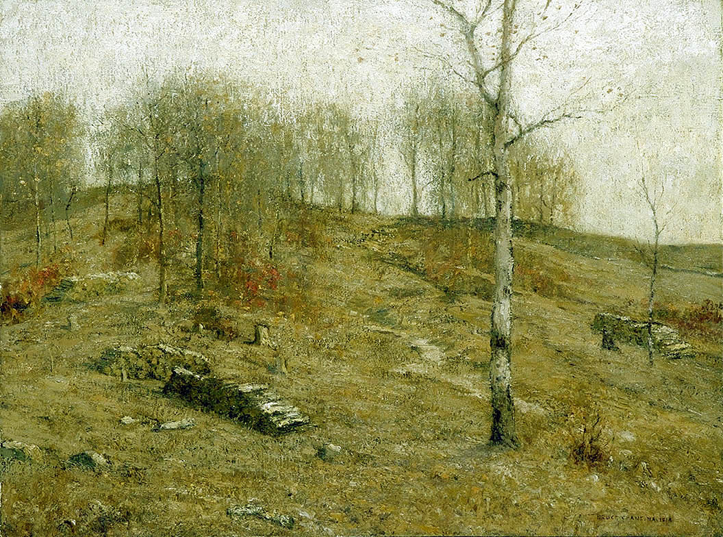 Bruce Crane:December Uplands,16x12"(A3)Poster