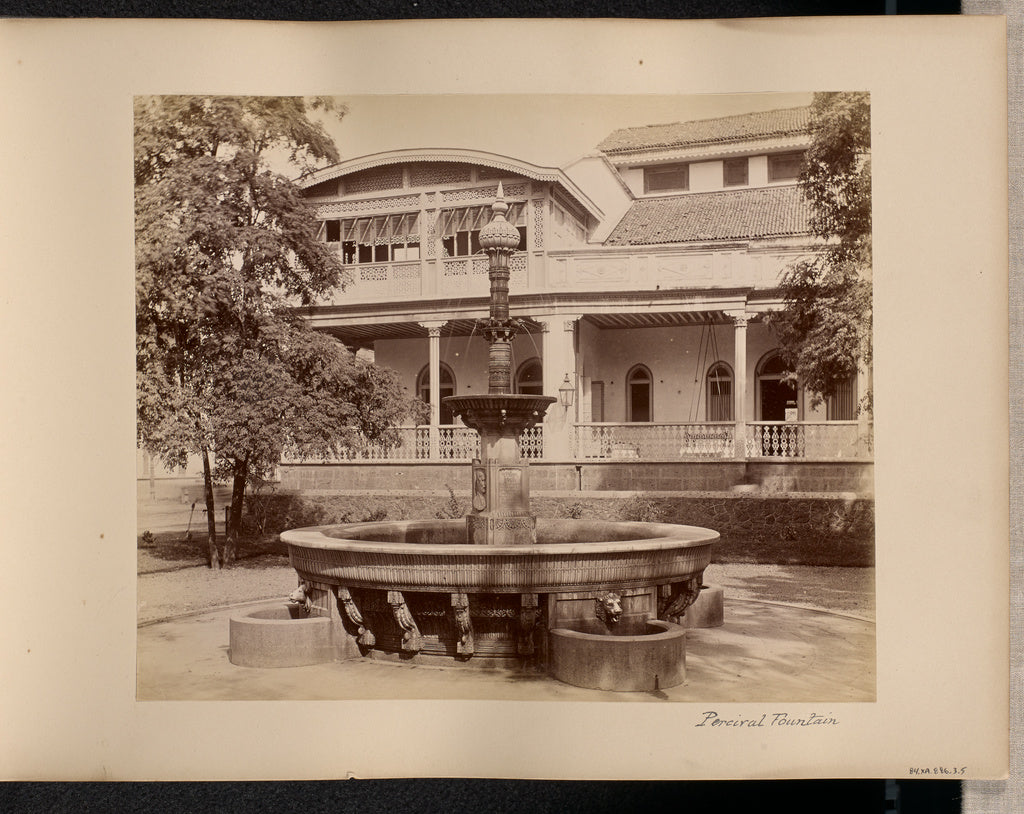 Unknown:Percival Fountain, Poster Print Wall Art