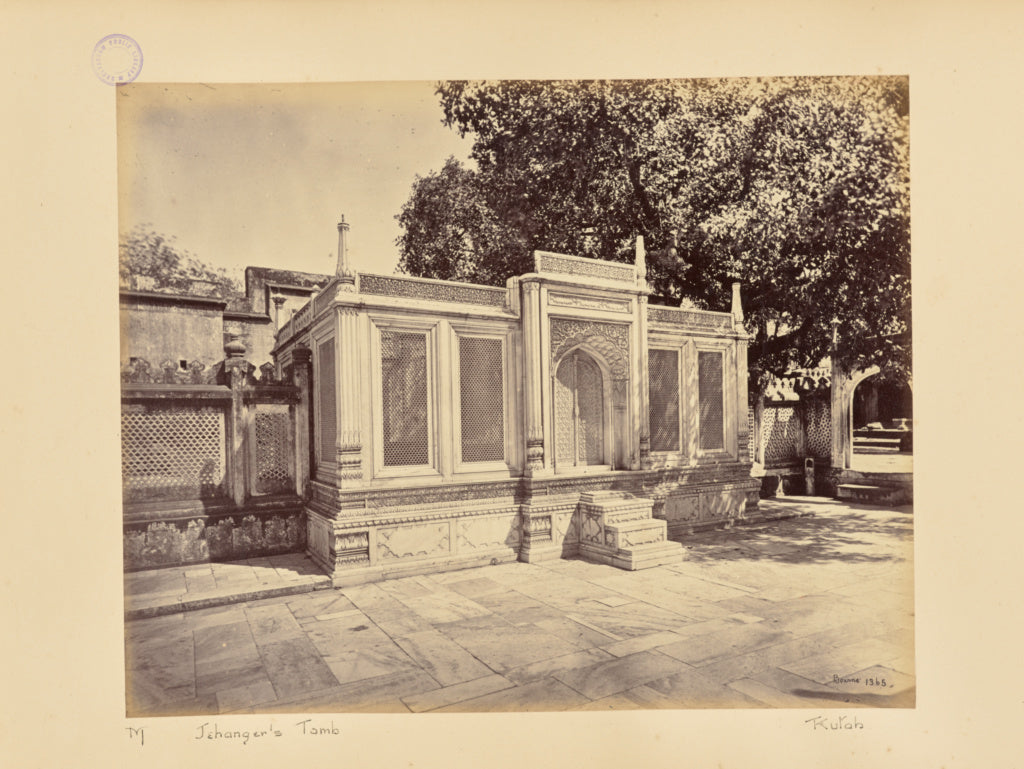 Samuel Bourne:Delhi; The Tomb of Mirza Jehangir. This is a P, Poster Print Wall Art