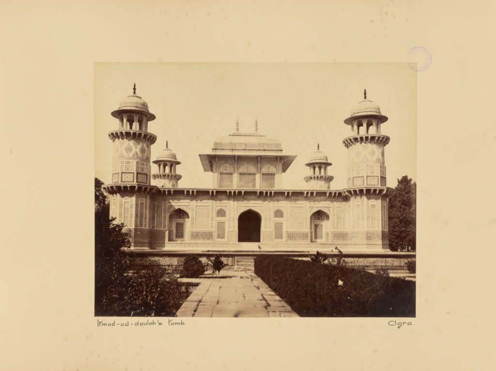 Unknown maker:Itmud-ud-Daulah's Tomb. Agra, Poster Print Wall Art