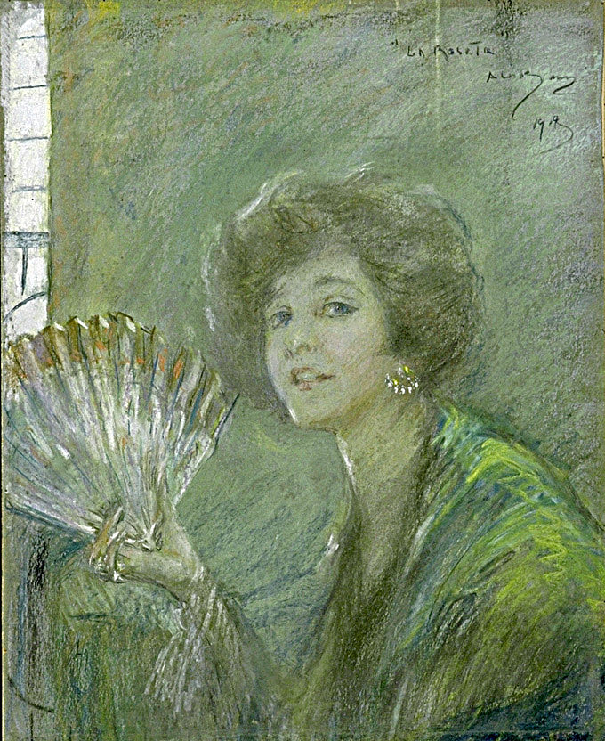 Alice Pike Barney:La Rosita,16x12"(A3)Poster