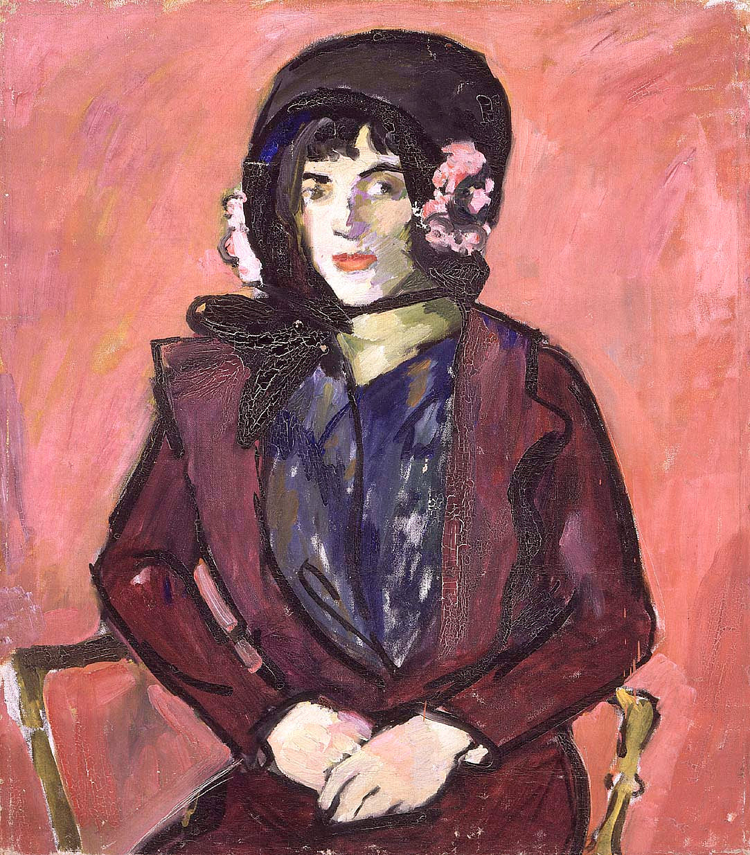 H. Lyman Saÿen:Portrait of a Girl,16x12"(A3)Poster