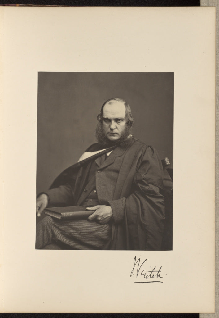Thomas Annan:John Veitch, M.A., Professor of Logic and Rheto, Poster Print Wall Art