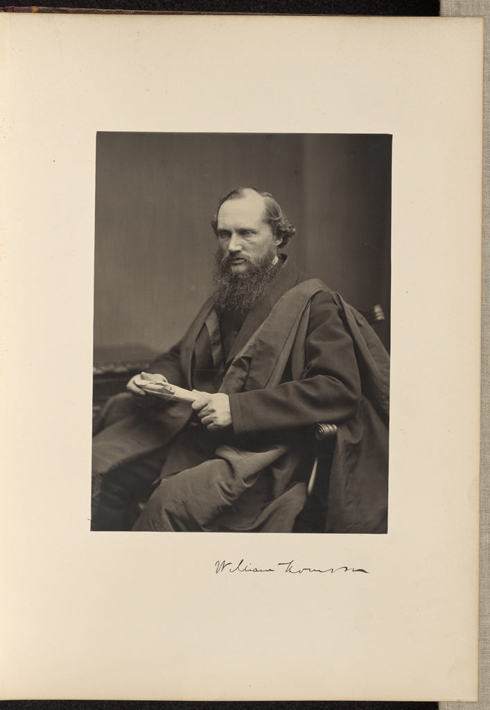 Thomas Annan:Sir WIlliam Thomson, LL.D., D.C.L, Professor of,16x12"(A3)Poster