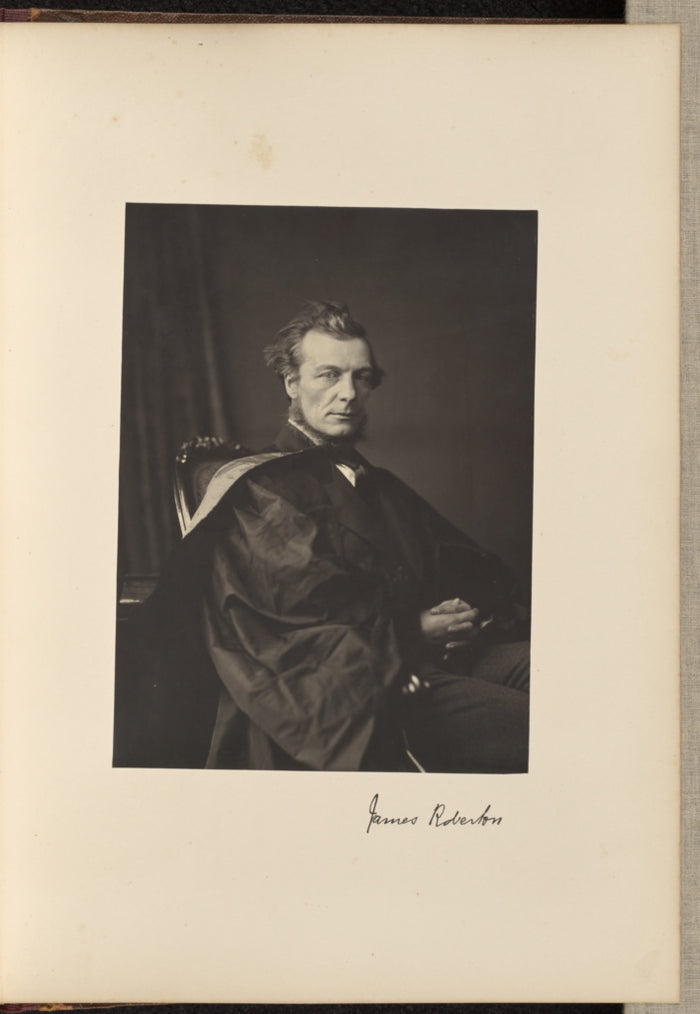 Thomas Annan:James Roberton, LL.D., Professor of Conveyancin,16x12