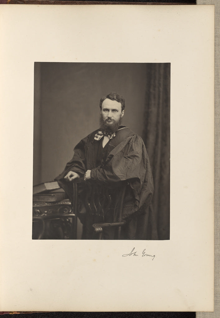 Thomas Annan:John Young, M.D., Professor of Natural History, Poster Print Wall Art