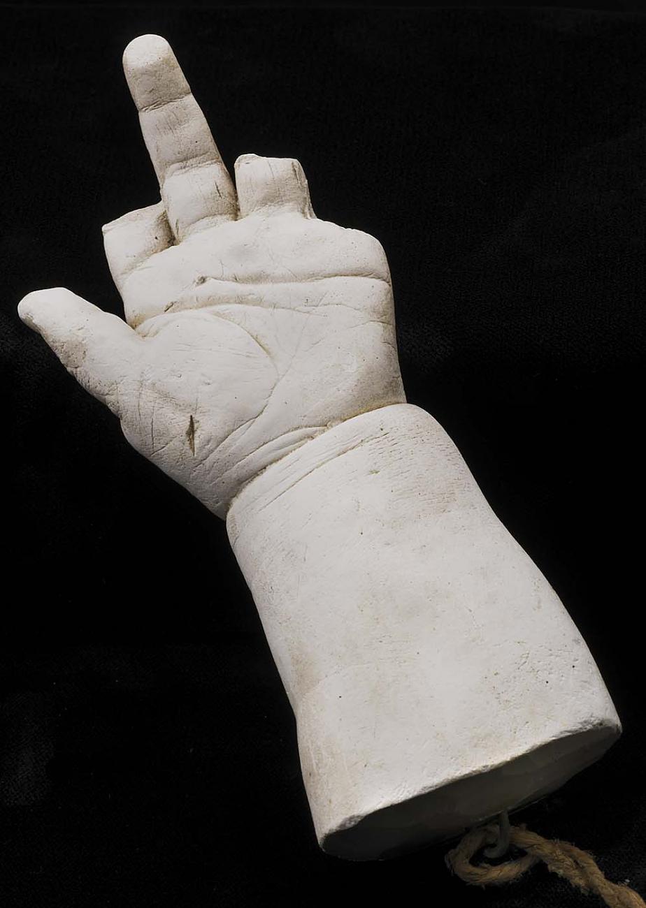 Hiram Powers:Cast of an Unidentified Baby's Left Hand and Fo,16x12"(A3)Poster