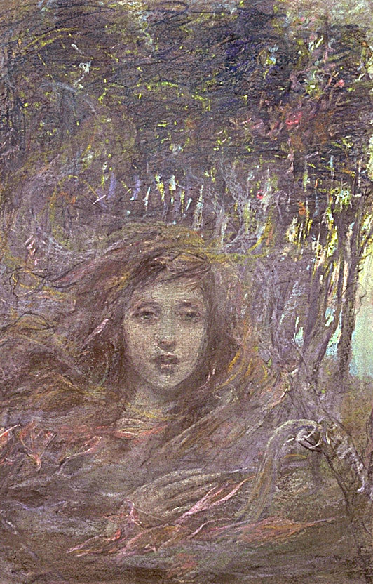 Alice Pike Barney:Vision through Woods,16x12"(A3)Poster