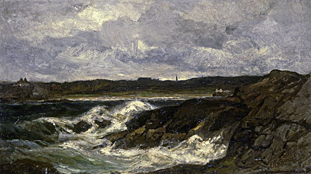 Edward Mitchell Bannister:Newport,16x12"(A3)Poster