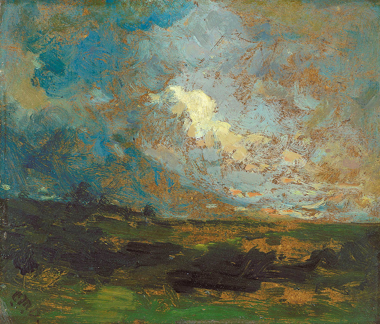 Edward Mitchell Bannister:After the Shower,16x12"(A3)Poster