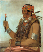 George Catlin:Ten-sqúat-a-way, The Open Door, Known as The ,16x12"(A3)Poster